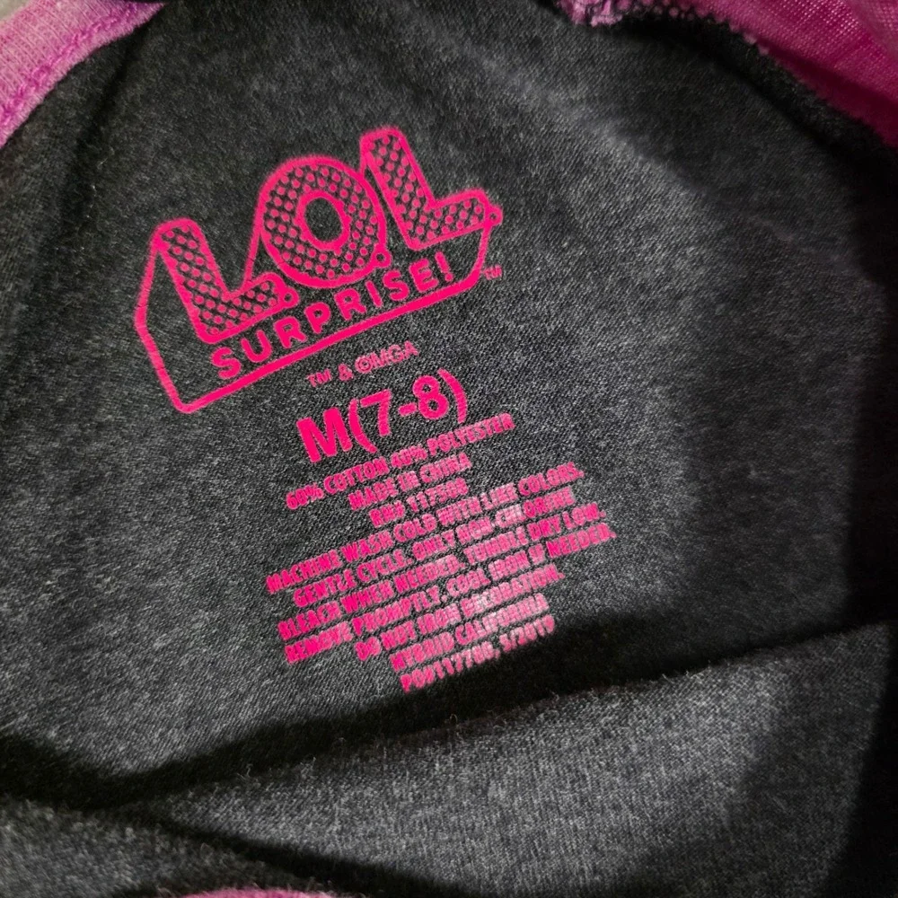 Girls Size M Shirt Lot Nike Tee LOL Surprise Long Sleeve‎ Top